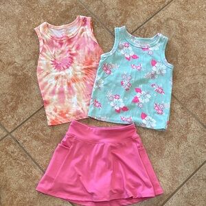 Adorable 2T Tank and Skort Set!